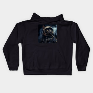 Astronaut Cat in Space - Bombay Kids Hoodie